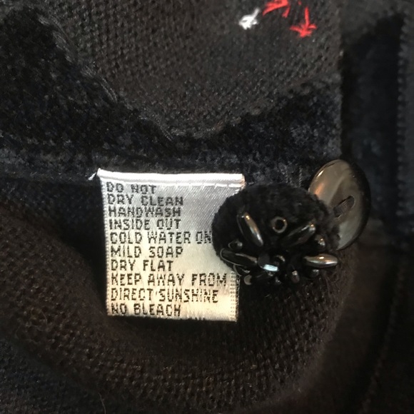 Jack B Quick Holiday Sweater Embellished Christmas - Picture 6 of 8